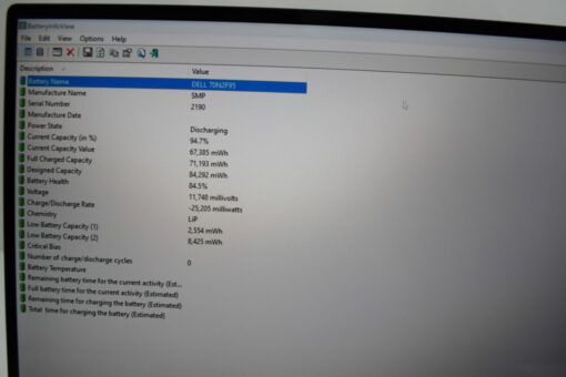 Dell Precision 5560 15.6" Touch  i7-11th gen SSD 512GB RAM 32GB NVIDIA SKU11762 - Image 15
