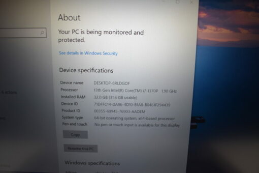 HP Zbook Firefly G10 14" i7 13th Gen RAM 32GB SSD 1TB Laptop SKU11795 - Image 11