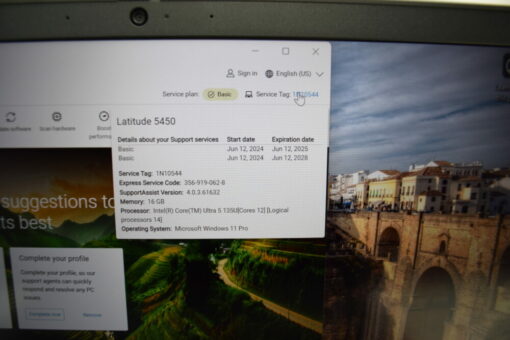 Dell Latitude 5450 14'' Ultra 5 135U RAM 16GB SSD 1TB laptop SKU11734 - Image 15