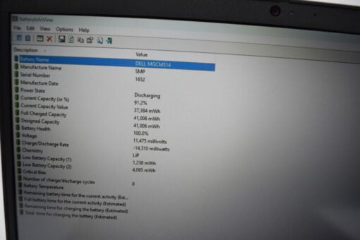 Dell Latitude 3420 14'' i7 11th gen RAM 16GB SSD 512GB Laptop SKU11820 - Image 17