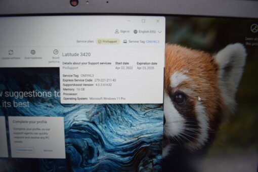 Dell Latitude 3420 14'' i7 11th gen RAM 16GB SSD 256GB Laptop SKU11819 - Image 14