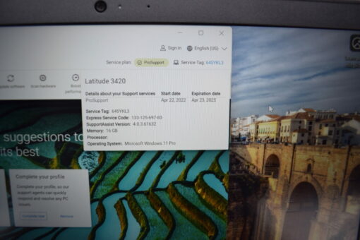 Dell Latitude 3420 14'' i7 11th gen RAM 16GB SSD 512GB Laptop SKU11810 - Image 14