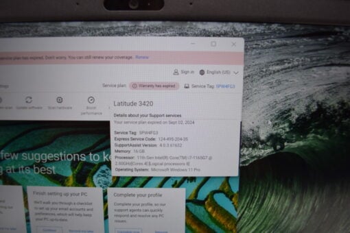 Dell Latitude 3420 14'' i7 11th gen RAM 16GB SSD 512GB TOUCH Laptop SKU11807 - Image 17