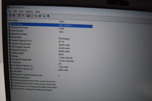 Dell Latitude 3420 14'' i7 11th gen RAM 16GB SSD 512GB TOUCH Laptop SKU11807 - Image 18