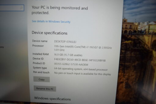 Dell Latitude 3420 14'' i7 11th gen RAM 16GB SSD 256GB Laptop SKU11818 - Image 11