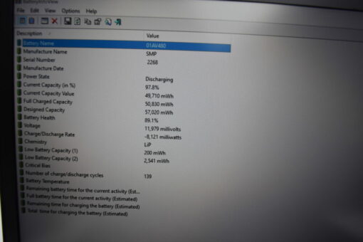 Lenovo ThinkPad T480S 14" Touch i5 8th gen RAM 8GB SSD 256GB Laptop SKU11838 - Image 15