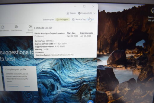 Dell Latitude 3420 14'' i7 11th gen RAM 16GB SSD 512GB Laptop SKU11806 - Image 14