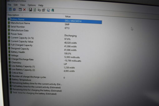 Dell Latitude 3420 14'' i7 11th gen RAM 16GB SSD 256GB Laptop SKU11816 - Image 15
