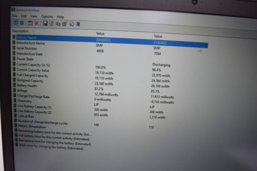 Lenovo ThinkPad T470S 14" i5 6th gen SSD 256GB RAM 8GB Touch Laptop SKU11834 - Image 15