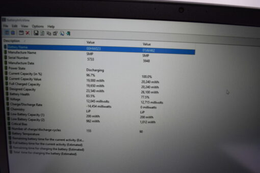 Lenovo ThinkPad T470S 14" i5 6th gen SSD512GB RAM 20GB Touch Laptop SKU11778 - Image 15