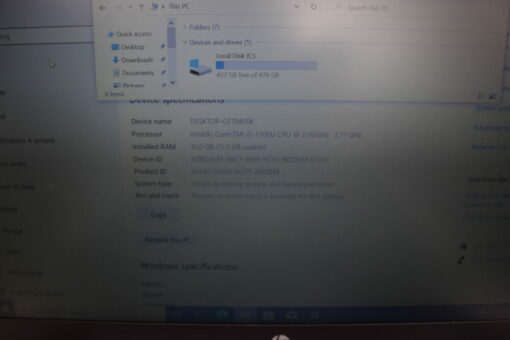 HP Elitebook 840 G4 14" i5 7th gen SSD 512GB RAM 16GB Laptop SKU11128 - Image 12