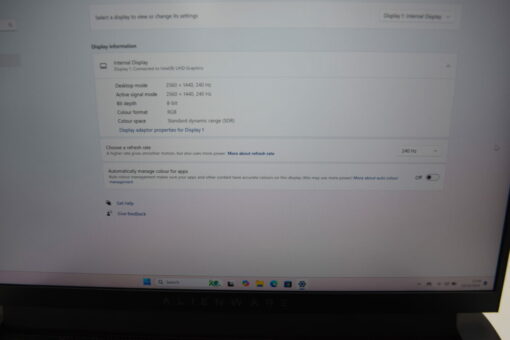 Alienware M15 R6 15'' i7 11th GEN SSD 1TB RAM 32GB Nvidia RTX 3070 Grade A - Image 12