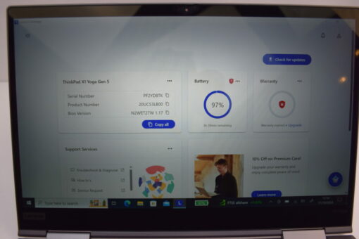 Lenovo ThinkPad X1 Yoga 5th gen 14" i7 10th gen SSD 512GB RAM 16GB SKU11866 - Image 17