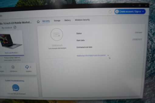 HP Zbook Studio G9 16" i7 12th Gen SSD 1TB RAM 32GB Nvidia RTX Laptop SKU11843 - Image 14