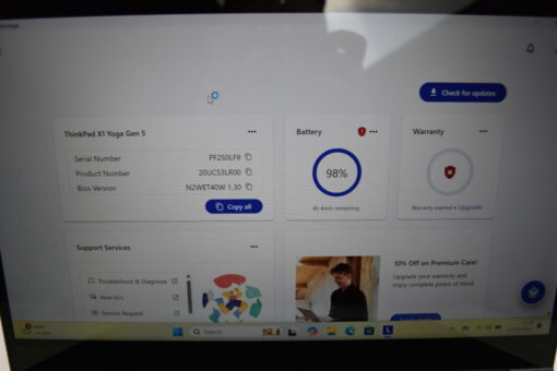 Lenovo ThinkPad X1 Yoga 5th gen 14" i7 10th gen SSD 1TB RAM 16GB SKU11863 - Image 15
