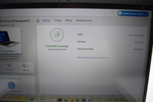 HP EliteBook 640 G9 14" i5 12th gen RAM 32GB SSD 512GB Laptop SKU11844 - Image 14
