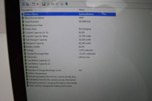 Microsoft Surface Pro7 i5 10th Gen 12.3" SSD 256GB RAM 16GB tablet SKU11855 - Image 13