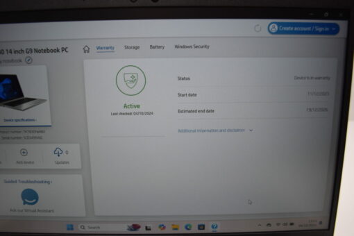 HP EliteBook 640 G9 14" i5 12th gen RAM 32GB SSD 1TB warranty laptop SKU11847 - Image 14