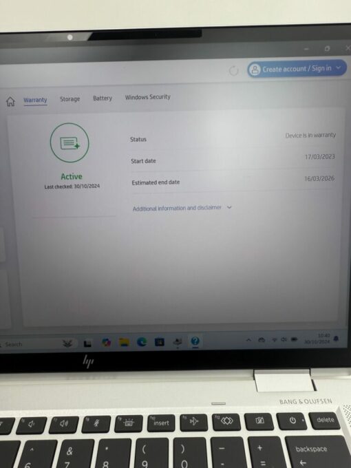 HP Elitebook 1030 x360 Touch G8 i5 11th SSD 1TB RAM16GB Laptop SKU11872 - Image 14