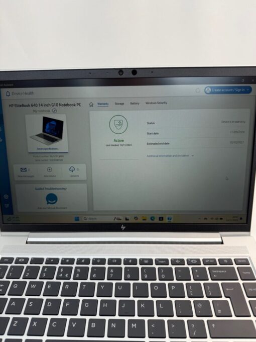HP EliteBook 640 G10 14" i5 13th gen RAM 32GB SSD 512GB warranty new laptop SKU11880 - Image 14