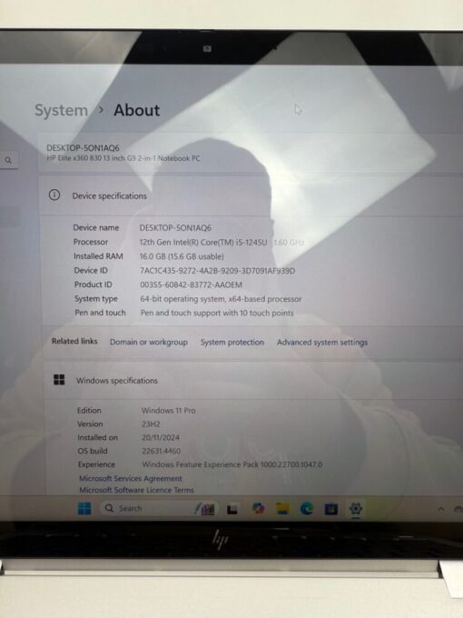 HP Elitebook 830 x360 G9 2in1 i5 12th SSD 1TB RAM16GB Laptop SKU11886 - Image 12