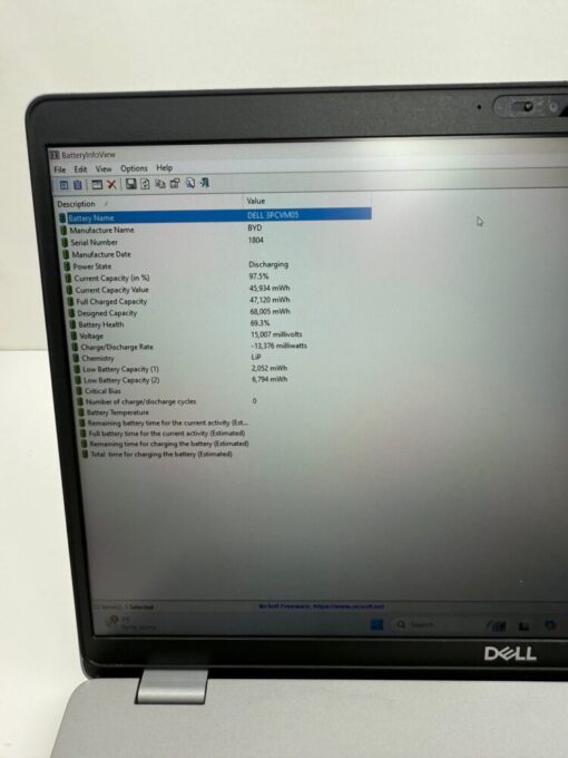 Dell Latitude 5510 15.6" i7 10th gen SSD 512GB RAM 16GB laptop SKU11887 - Image 16