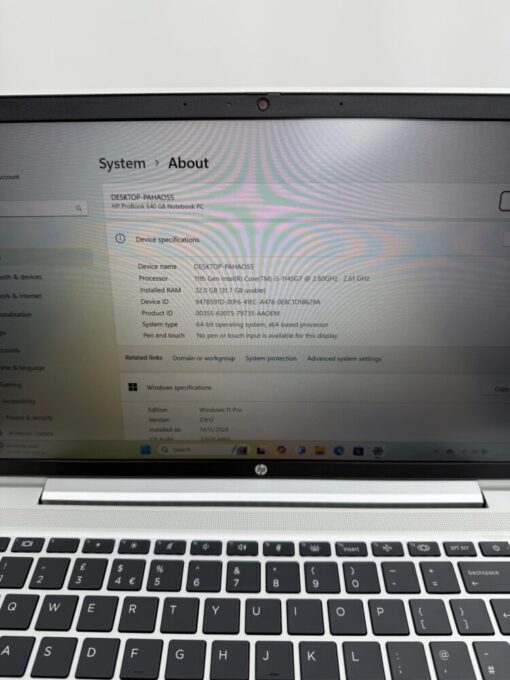 HP Probook 640 G8 14" i5 11th gen RAM 32GB SSD 512GB Laptop SKU11881 - Image 11