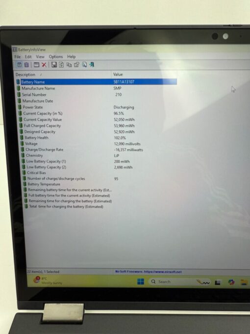 Lenovo ThinkPad X13 Yoga Gen 3 13.3" i7 12th gen RAM 32GB SSD 512GB Laptop Touch SKU11892 - Image 16