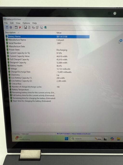 Lenovo ThinkPad X13 Yoga Gen 3 13.3" i7 12th gen RAM 32GB SSD 1TB Laptop Touch SKU11891 - Image 16
