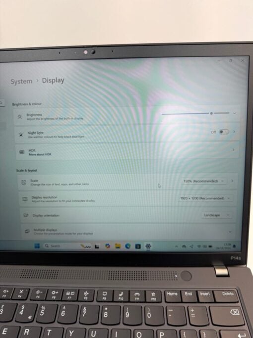 Lenovo ThinkPad P14s Gen 3 14" i7 12th gen RAM 48GB SSD 1TB Nvidia Laptop Touch SKU11893 - Image 13