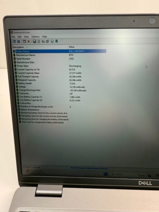 Dell Latitude 5520 15.6" 75 11th gen SSD 512GB RAM 32GB Laptop SKU11889 - Image 16