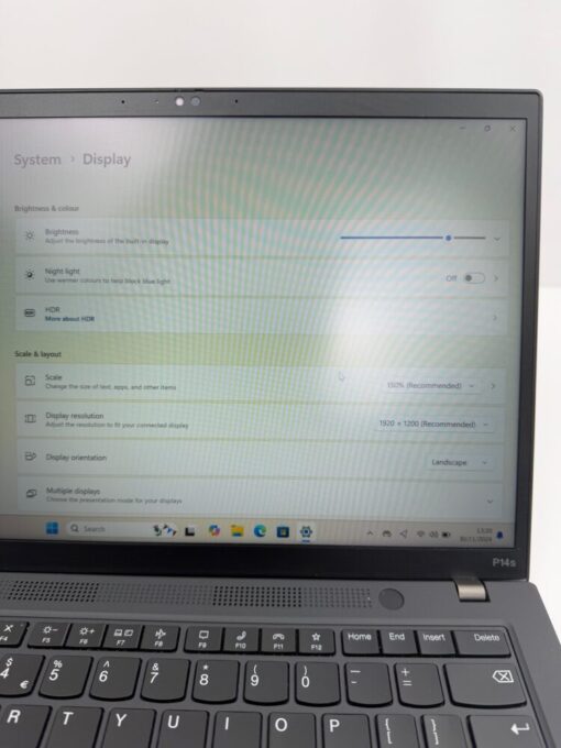 Lenovo ThinkPad P14s Gen 3 Workstation Laptop i7 12th gen 1TB SSD 48GB RAM Nvidia 14" Touch SKU11898 - Image 14