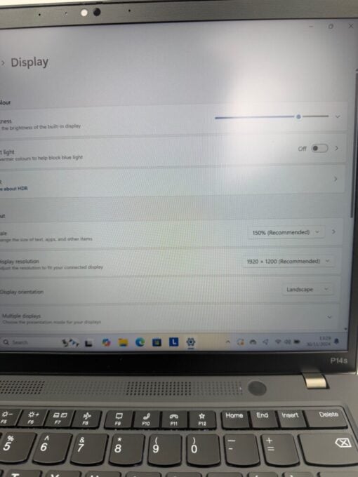 Workstation Lenovo ThinkPad P14s Gen 3 14" i7 12th gen RAM 48GB SSD 1TB Nvidia Laptop Touch SKU11903 - Image 15