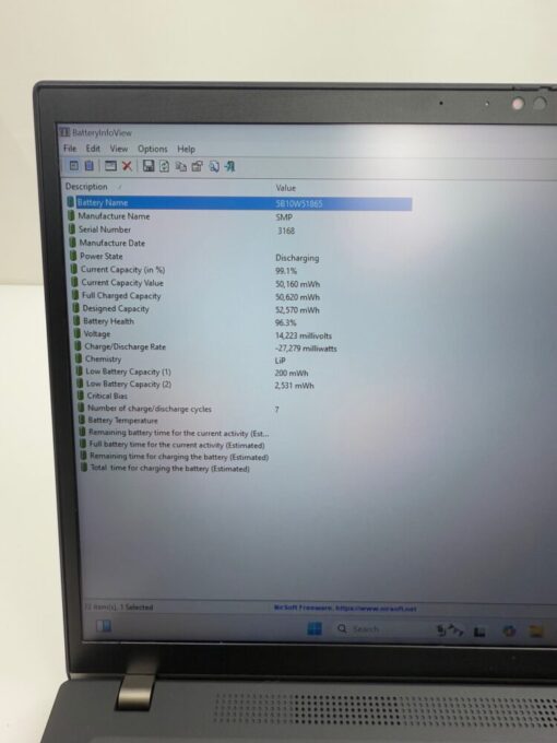 Workstation Lenovo ThinkPad P14s Gen 3 14" i7 12th gen RAM 48GB SSD 1TB Nvidia Laptop Touch SKU11903 - Image 17