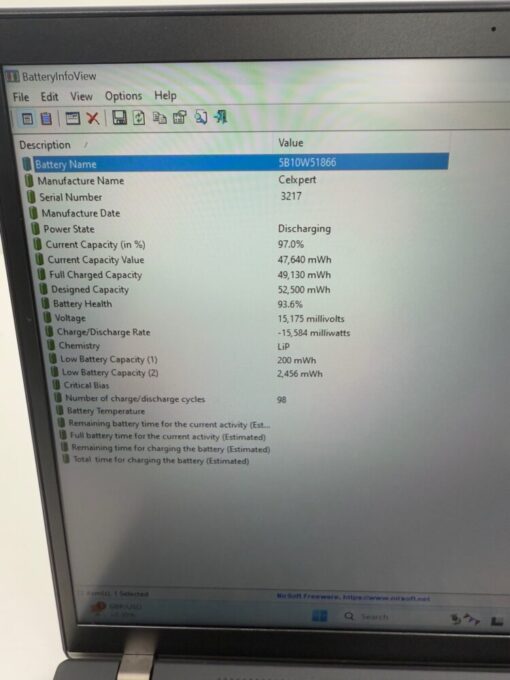 Lenovo ThinkPad 14" P14s Gen 3 i7 12th gen RAM 48GB SSD 1TB Touch SKU11901 - Image 16