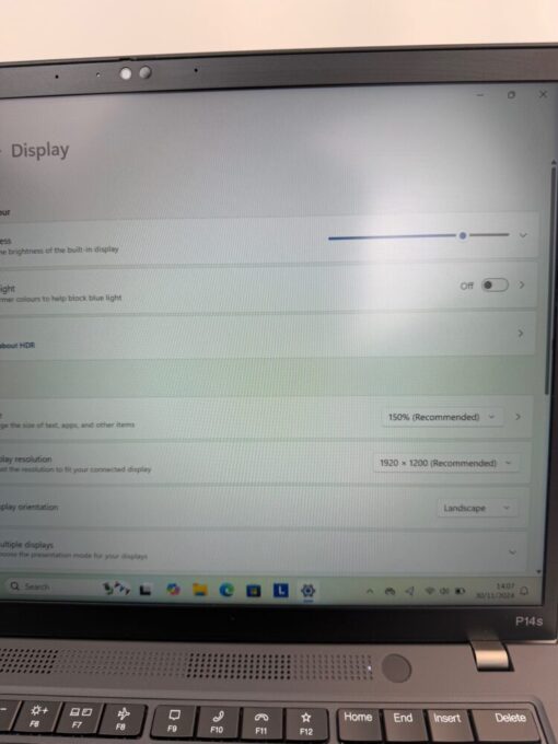 Lenovo ThinkPad P14s Gen 3 14" i7 12th gen RAM 48GB SSD 1TB Nvidia Touch Laptop SKU11900 - Image 14