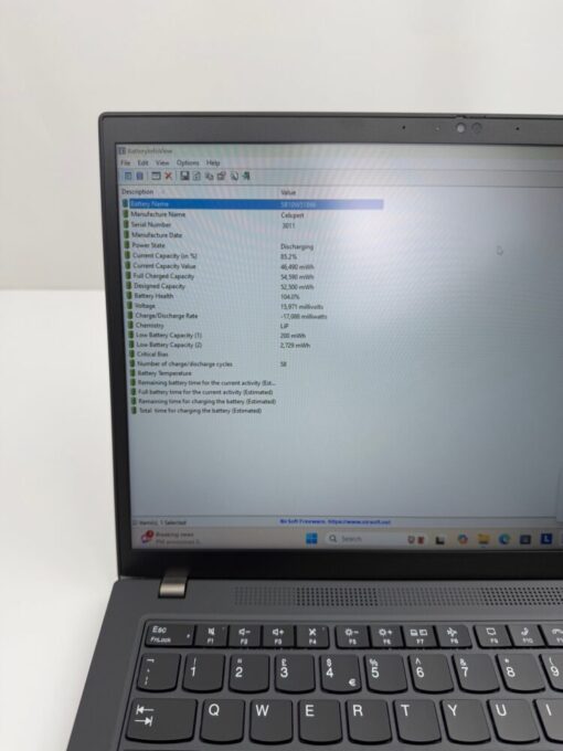 Lenovo ThinkPad P14s Gen 3 14" i7 12th gen RAM 48GB SSD 1TB Nvidia Touch Laptop SKU11897 - Image 16