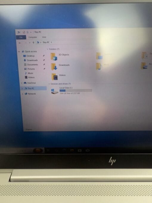 HP Elitebook 850 G6 15.6" i5 8th Gen SSD 256GB RAM 8GB Laptop GRADE A- SKU 11914 - Image 12