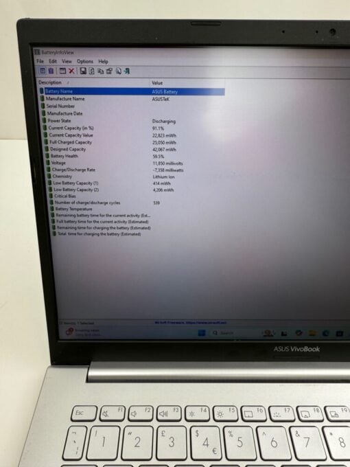 ASUS Vivobook 14" Intel i5 11th Gen RAM 16GB SSD 512GB Laptop SKU11915 - Image 16