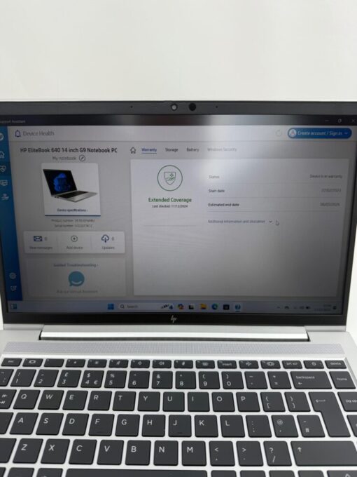 HP EliteBook 640 G9 14" i5 12th gen RAM 32GB SSD 256GB warranty laptop SKU11917 - Image 16