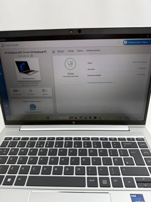HP EliteBook 640 G9 14" i5 12th gen RAM 32GB SSD 512GB Laptop SKU11920 - Image 16