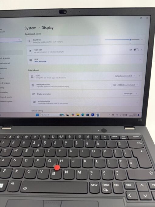 Laptop Lenovo ThinkPad L13 Gen3 13.3" Warranty Touch i5 12th 16GB RAM 256GB SSD SKU11930 - Image 13