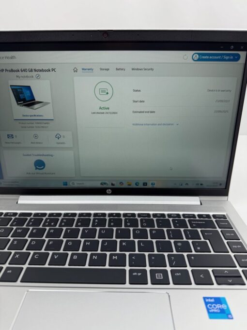 HP Probook 640 G8 14" i5 11th gen RAM 16GB SSD 256GB laptop SKU11932 - Image 16