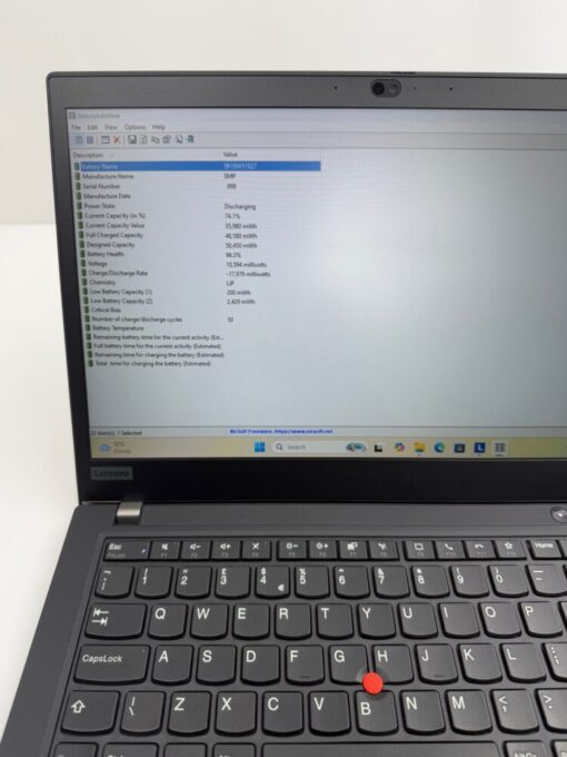 Lenovo ThinkPad 14" P14s Gen 2 i7 11th gen RAM 48GB SSD 1TB SKU11927 - Image 13