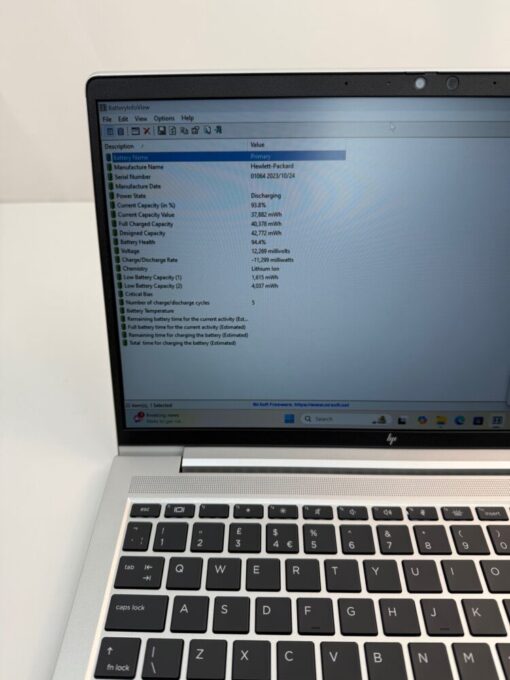 HP EliteBook 640 G9 14" i5 12th gen RAM 16GB SSD 512GB laptop SKU11939 - Image 15