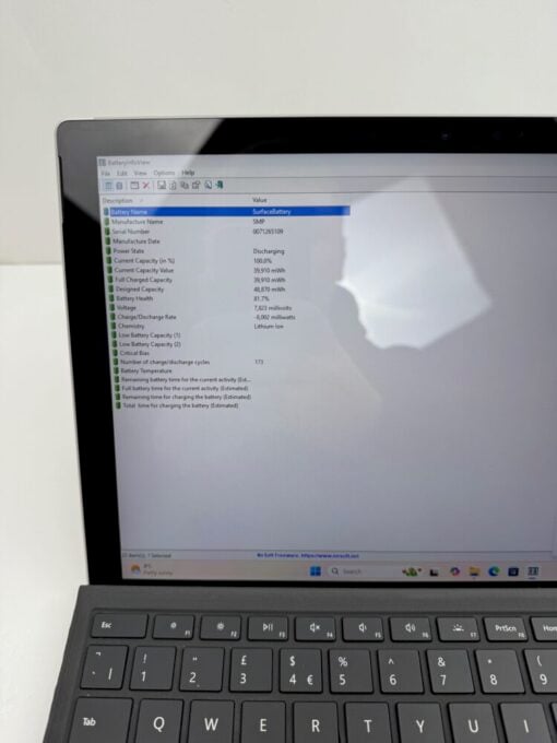 Microsoft Surface Pro7+ i5 11th Gen 12.3" SSD 256GB RAM 16GB Tablet SKU11952 - Image 13