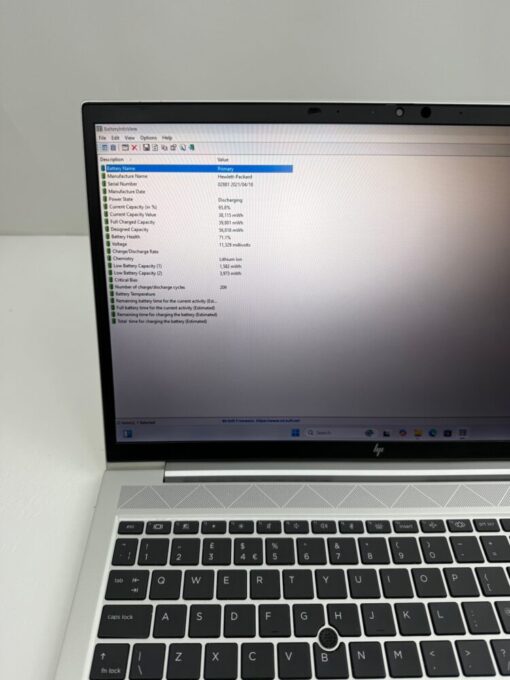HP Elitebook 850 G7 15.6" i5 10th SSD 256GB RAM 8GB Laptop 11955 - Image 14