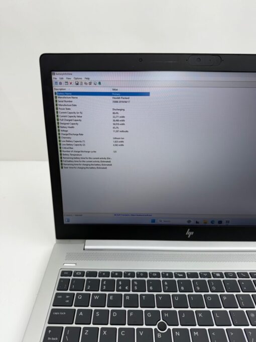 HP Elitebook 850 G5 15.6" i5 8th Gen SSD 256GB RAM 12GB Laptop GRADE A- SKU 11960 - Image 14