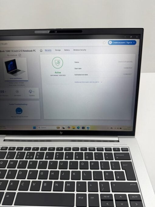 HP EliteBook 1040 G10 14" i7 13th gen RAM 32GB SSD 512GB Warranty Laptop SKU11982 - Image 15