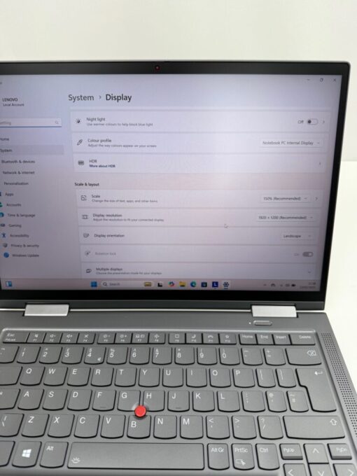 Lenovo ThinkPad X1 Yoga 6th gen 14" i7 11th gen RAM 32GB SSD 512GB Touch SKU11979 - Image 13